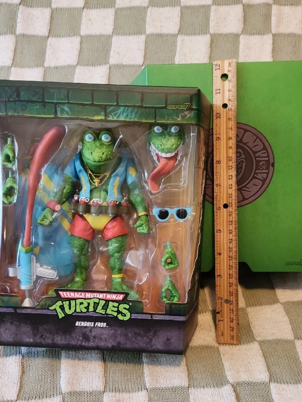 Teenage Mutant Ninja Turtles Genghis Frog Action Figure - Green